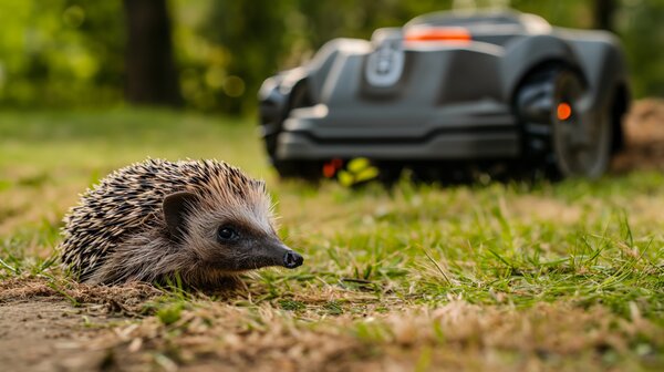 M�hroboter nur tags�ber einsetzen!